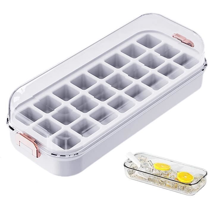 Boîte à Glaçons Réutilisable – Polyéthylène Alimentaire – Léger, Compact – Pour Glacière, Lunch Box, Camping – Refroidit Jusqu’à 8h