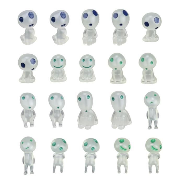 Figurines Elfes Lumineuses Résine - Lot De 40 - Décoration Jardin Magique