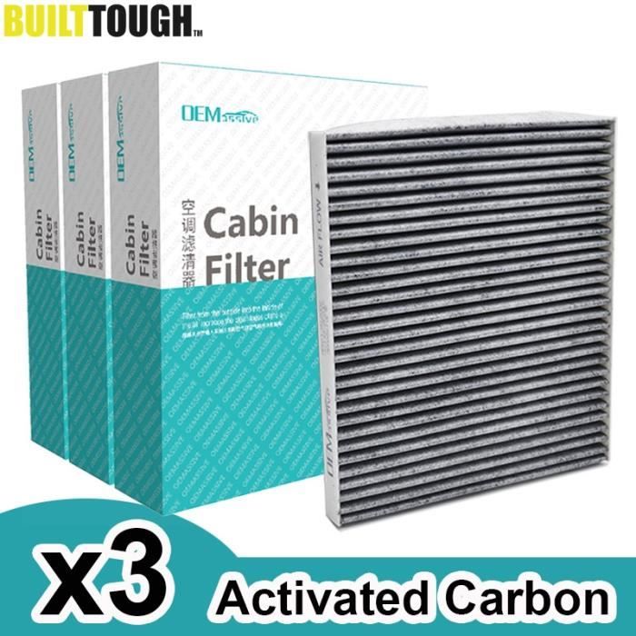 Filtre D'habitacle Mapco 67713 - Charbon Actif, Filtration Pollen Et Allergènes | Qualité équivalente Origine, Compatible Nombreux Véhicules