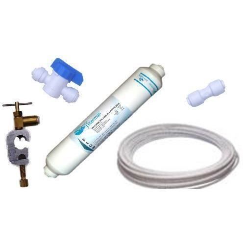 Water Filter Man Kit de raccord avec filtre à eau pour réfrigérateur