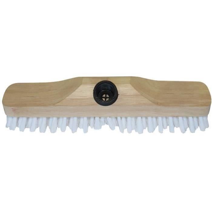 Balai frottoir bois fibres nylon + douille