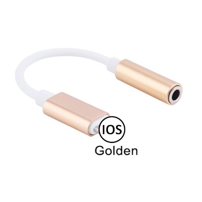 Cable Adaptateur Audio Type C mâle prise jack 3.5 mm femelle pour Huawei  P20 Pro 6.1 Couleur Blanc - Marque Yuan Yuan