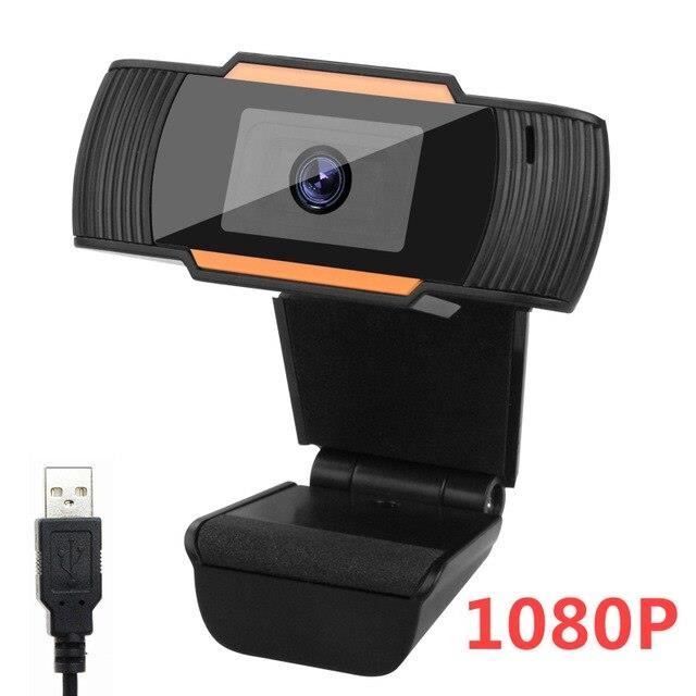 Webcam Full HD 1080P USB 2.0 Webcaméra avec Microphone Intégré Stéréo