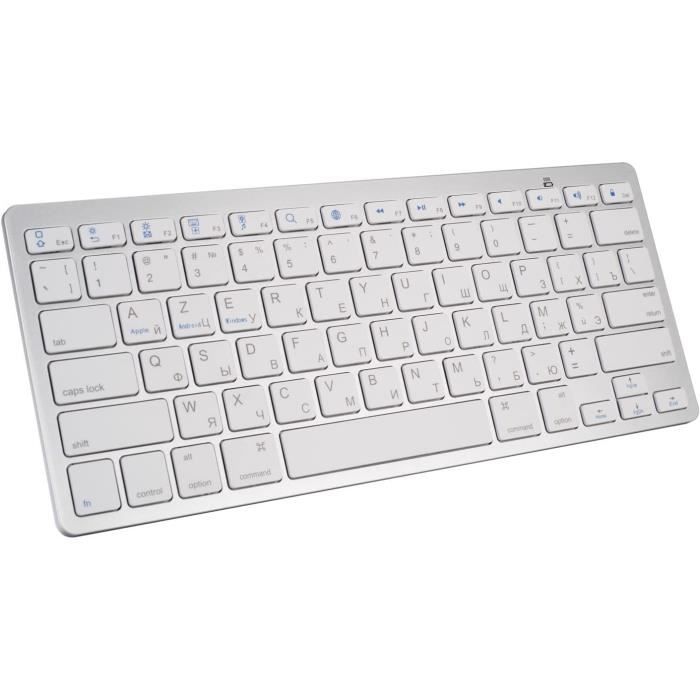 Clavier Sans Fil Bluetooth Pour Mac, Macbook Pro, Macbook Air, Ipad, Iphone  - Mini Clavier Mac Russe Japonais Azerty, Compac[YQ1507] - Cdiscount  Informatique