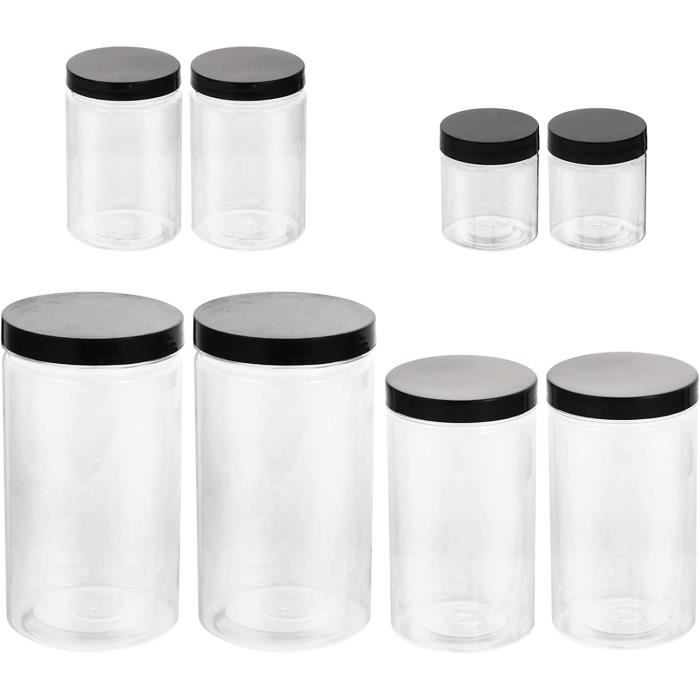 Bocal Confiture MamboCat Lot De 50 Bocaux Ronds En Verre De 212 Ml Avec Couvercle Bocaux à Confiture