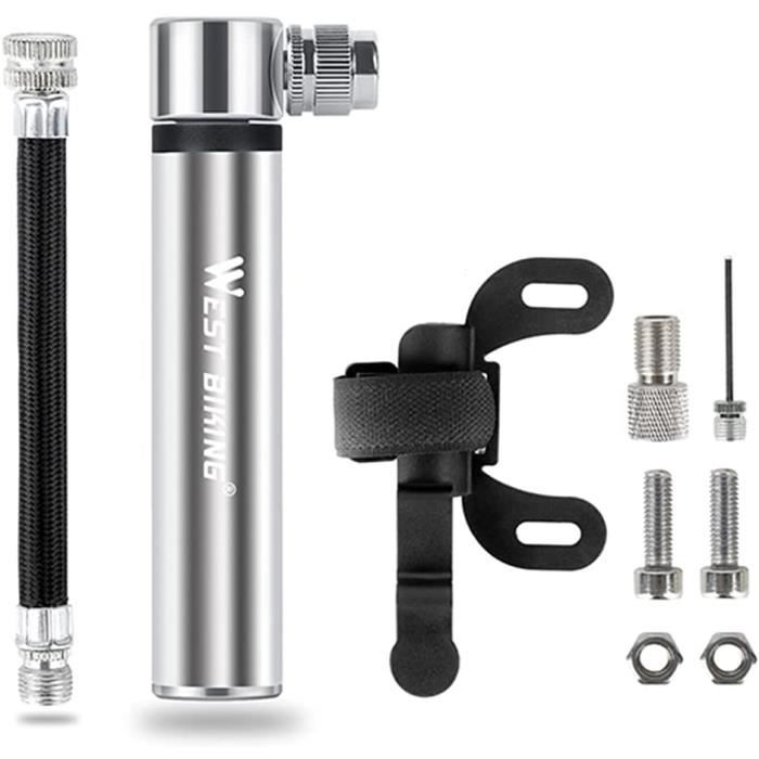 Pompe à Vélo électrique Portable Rechargeable USB-C - 100PSI, Ultra Compacte Et Rapide