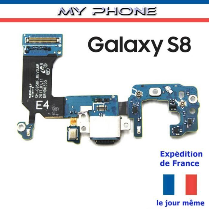 _*Connecteur de CHARGE  GALAXY S8 Micro Port USB Nappe Flex SM G950F