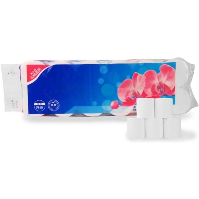 Papier toilette triple épaisseur en pâte de bois recyclée. Cdiscount Au quotidien