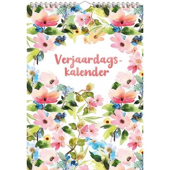 Calendrier D Anniversaire Aquarelle Cdiscount Beaux Arts Et Loisirs Creatifs