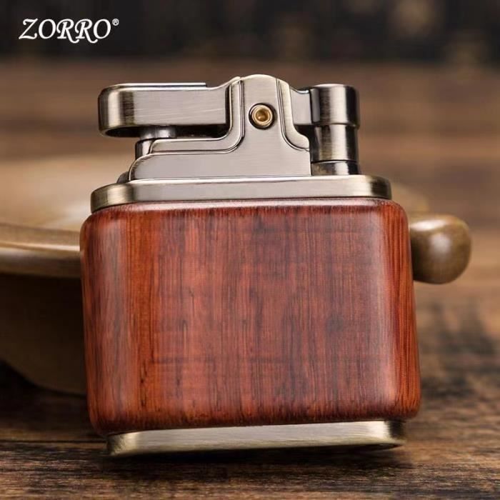 Briquet en bois tourné - ébène