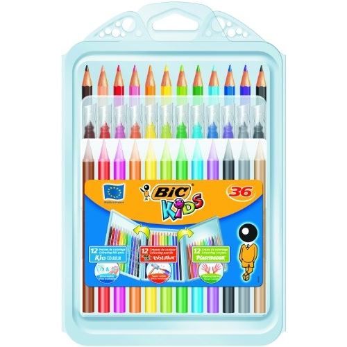 BIC KIDS Ecriture Visaquarelle Feutres de Coloriage avec Pointe Pinceau BIC KIDS Ecriture Visaquarelle Feutres de Coloriage avec Pointe Pinceau