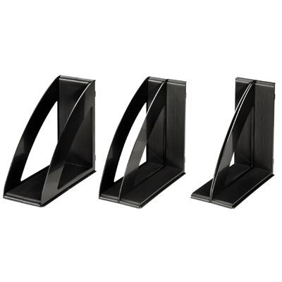 Trieur modulaires verticales noir - jeu de 6