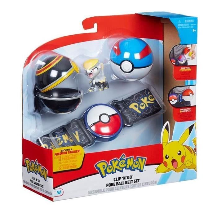 - Choix Du Personnage Pokemon Clip 'n' Ceinture Go Pokeball Set Wave 3 95283 