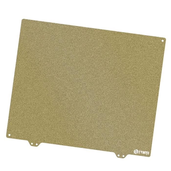 Plaque De Lit Flexible PEI Texturée Double Face – 330x330 Mm – Pour QIDI X-Max 3 Et Autres Imprimantes 3D