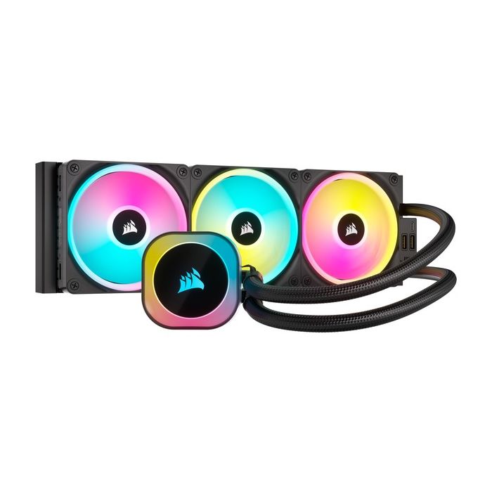 Watercooling – CORSAIR – iCUE LINK RGB H150i RGB AIO – Radiateur 360mm – Refroidissement Liquide pour processeur (CW-9061003-WW)
