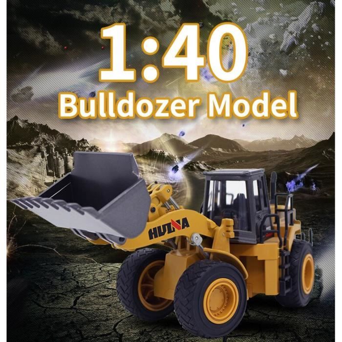Camion de construction jouet voiture - ZGEER - 4 en 1 - Jaune - Mixte