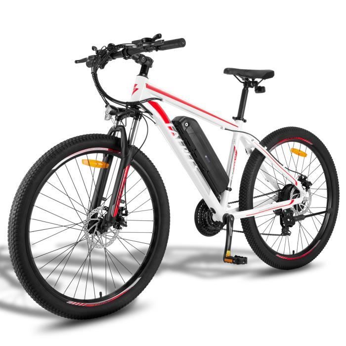 Vélo Électrique VTT FAFREES F28 MT 27,5'' Noir 21 vitesses Semi-rigide Moteur 250W Batterie 14.5 Ah