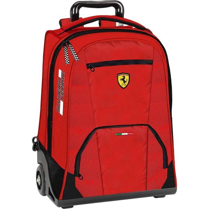 ferrari sac a dos trolley officiel scuderia rouge