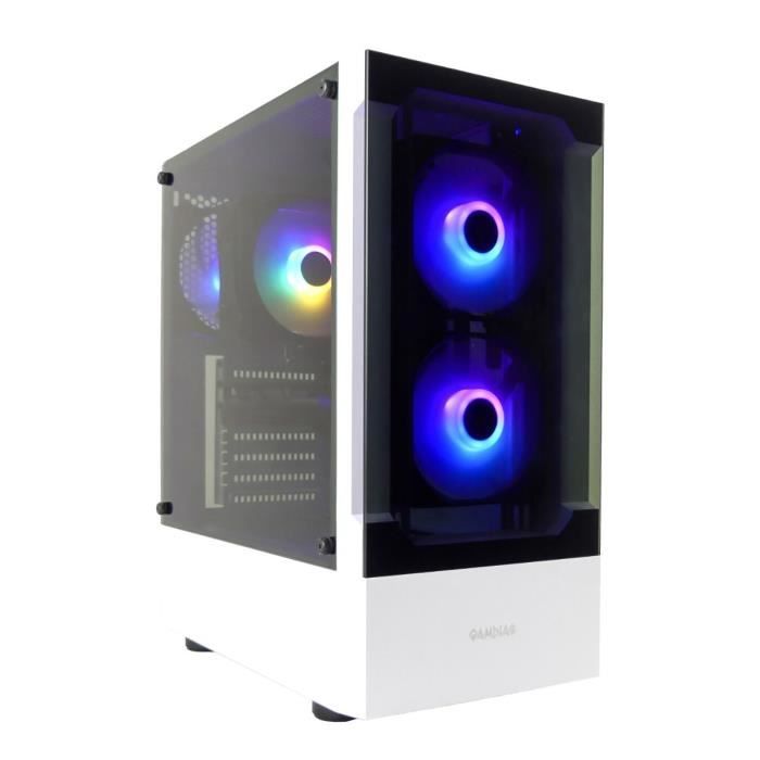 Boîtier PC - GAMDIAS - Tour midi - Noir - USB2.0 * 2 USB3.0 * 1 - Refroidissement à leau 1x360