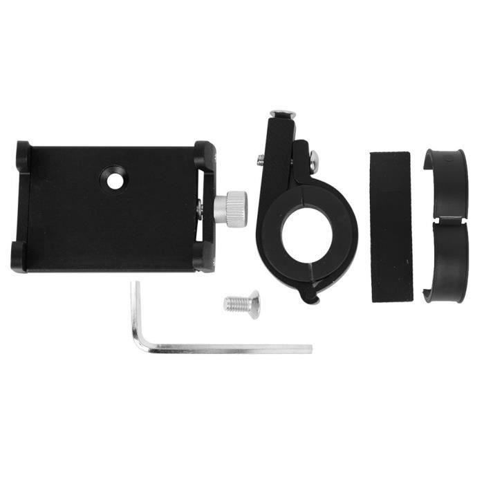 Support Téléphone Vélo/moto – Réglable, Avec Protection Solaire Et Fermeture éclair Extensible, Fixation Guidon - 5