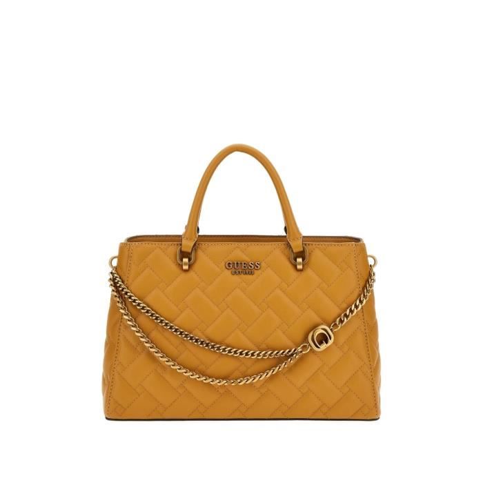 Sac a main Guess Ref 61178 Moutarde 34 21 13 cm Cdiscount Bagagerie Maroquinerie