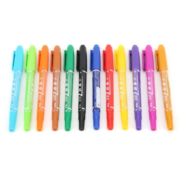100 Pinces Adhésives Pour Stylos - Porte-stylo Tableau Blanc - Bureau, école, Maison - Plastique Résistant