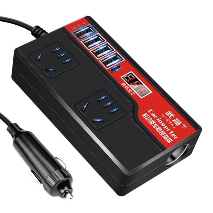 CONVERTISSEUR 12V 220V Onduleur Pur Sinus 3000W Transformateur Pour La