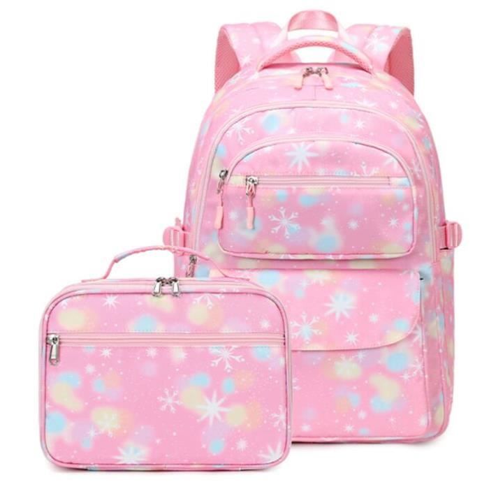 Kit Voyage Kidzpac 5 Pièces Pour Fille - Valise Cabine, Sac à Dos, Lunch Bag, Oreiller Cou, étiquette