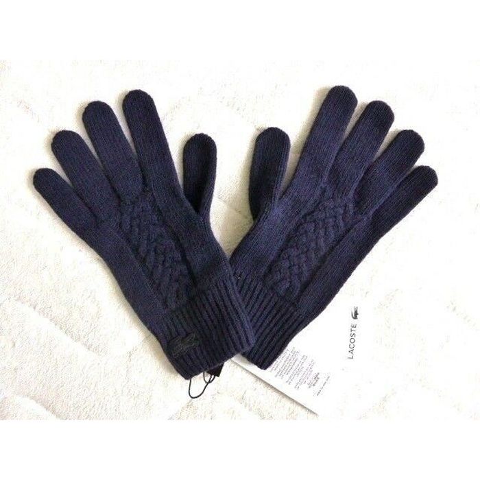 gants lacoste pas cher