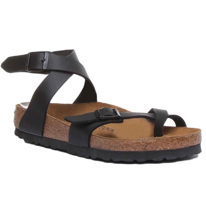 Birkenstock Yara BF sandale bride de cheville noire pour femmes