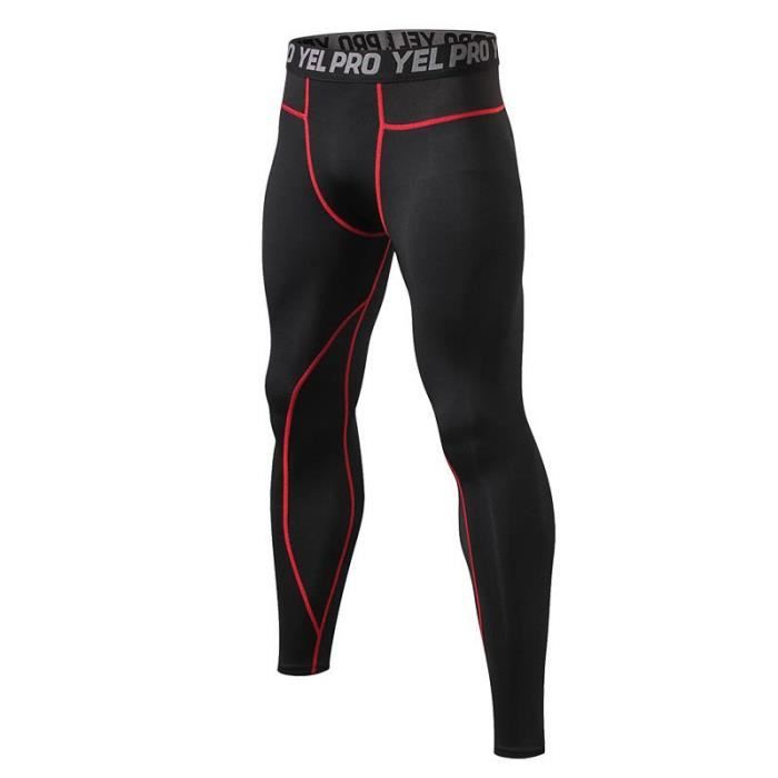 Collant running rouge shop