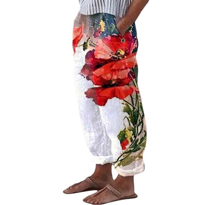 Le pantalon large viscose et lin | Twik | Magasinez des Pantalons Larges pour Femme en ligne
