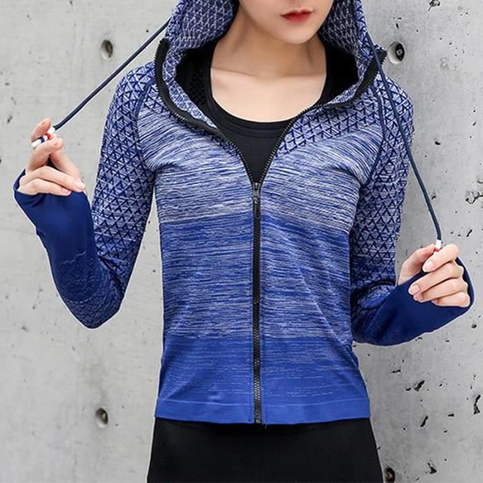 Veste avec trou pour pouce femme deals