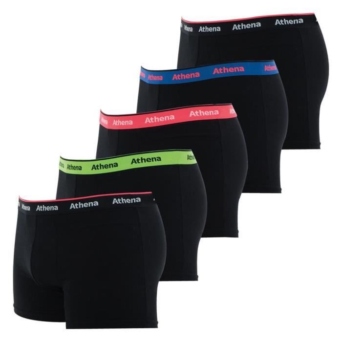 Pack 3 Bragas Elásticas Ropa Interior Athéna Coton - Para Hombre