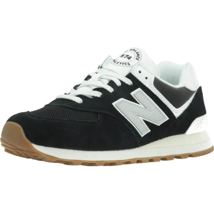 Basket New balance 136369 Noir 42 5 NEW BALANCE Homme Lacets Textile Noir Cdiscount Chaussures