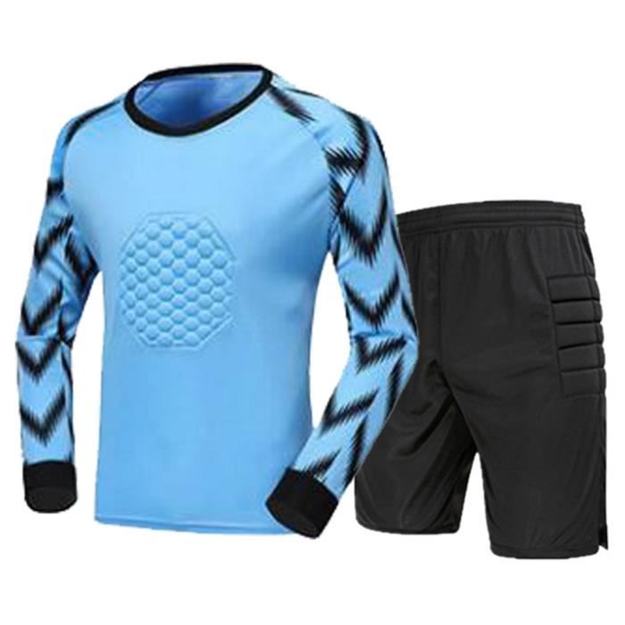 YIZYIF Enfant Gar on Ensemble Maillots de Gardien de Football