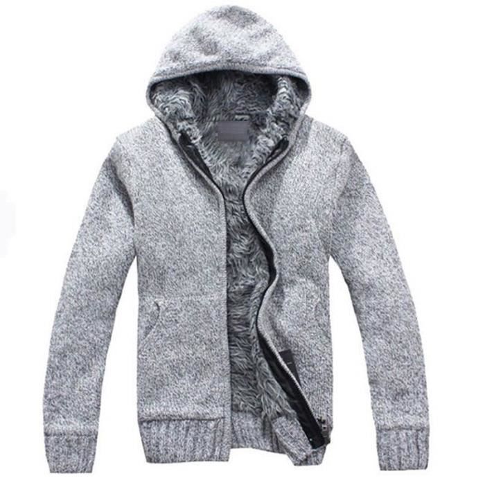 Sweat hot sale fourrure homme