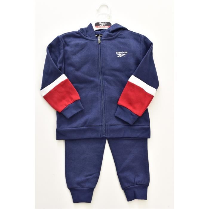Ensemble jogging Reebok Enfant Bleu Cdiscount Sport