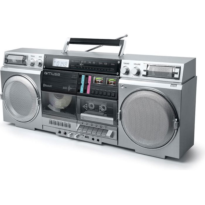 Muse M-380 Silver - Radio Portable - Mini-chaînes et radio