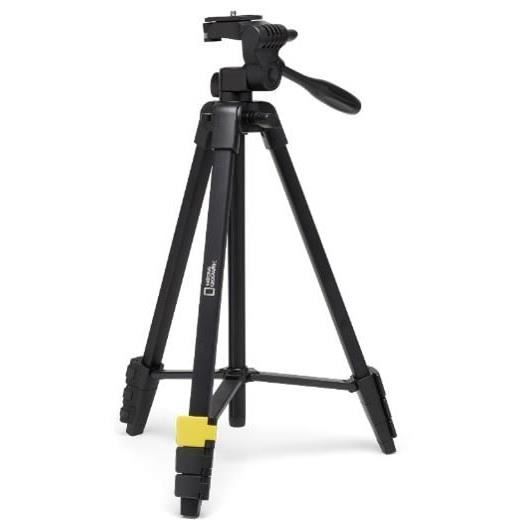 National Geographic Kit de trépied avec tête panoramique à 3 voies Noir - 8024221727104