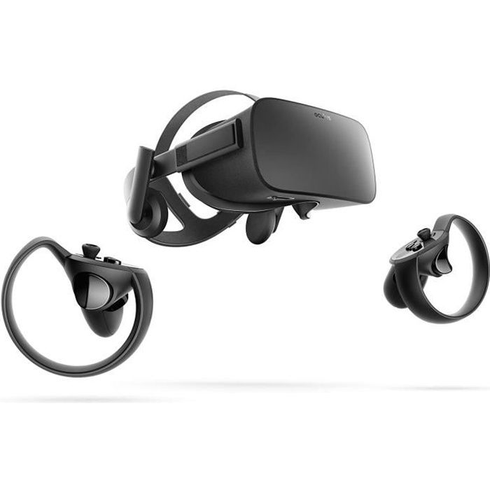 Casque Oculus Rift VR réalité virtuelle + Touch + 2 capteurs - Cdiscount