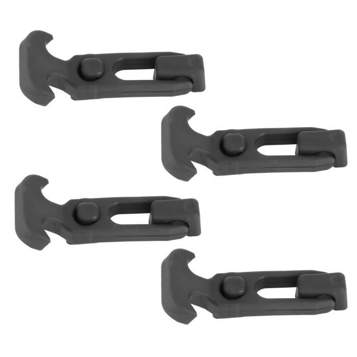 Poignée En T Pliable Verrouillable - Loquet Pour Remorque, Camion, Acier Inox, Installation Facile