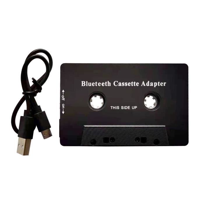 Adaptateur de cassette, adaptateur de lecteur de bande de voiture Bluetooth  5.0 USB rechargeable - Achat / Vente kit bluetooth téléphone Adaptateur de  cassette, adapt - Cdiscount