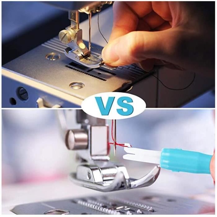 Come Vento Cucito Alla Terra Kit 18 Enfile-Aiguilles EIHI - Plastique Et Métal Pour Couture DIY Et Point De Croix Accessoire Couture DIY