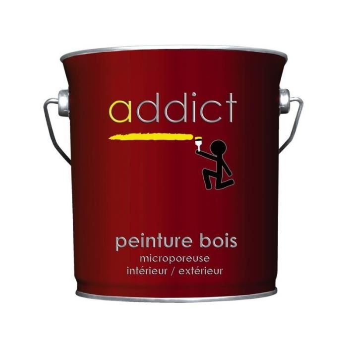 ADDICT Peinture Bois Blanc Cassé 0,5 L