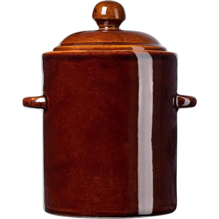 Cocotte Ronde Pyrex 2.1L Avec Couvercle - Va Au Four 300°C - Lave-vaisselle - Verre Borosilicate