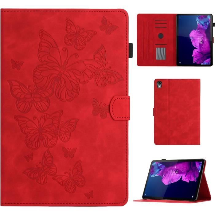 Custodia Protettiva In Ecopelle Per Lenovo Tab P11 (2021) TB-J606 – Con Supporto E PortaDocumenti