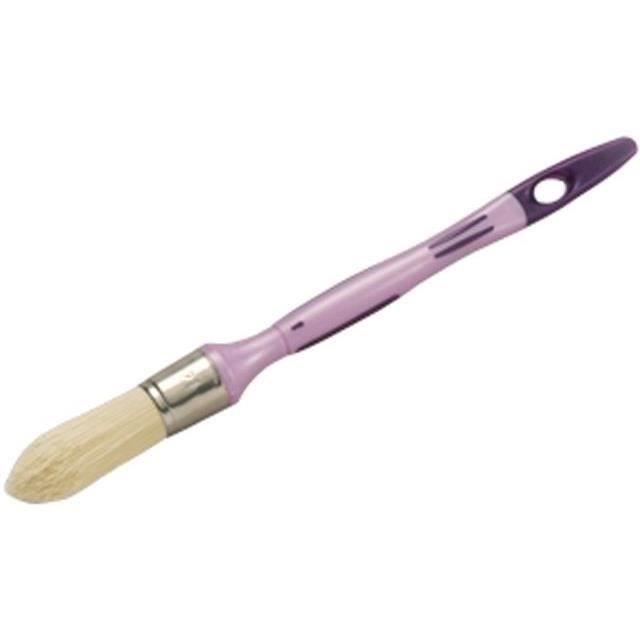 Pinceau à rechampir - SAVY - n°0 - Fibres synthétiques - Manche bi-matière - Diamètre 18mm