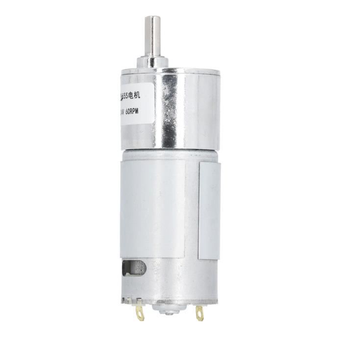 Moteur JGY370 Encodeur 12V 10RPM - Vis Sans Fin Turbo Autobloquant Haut Couple