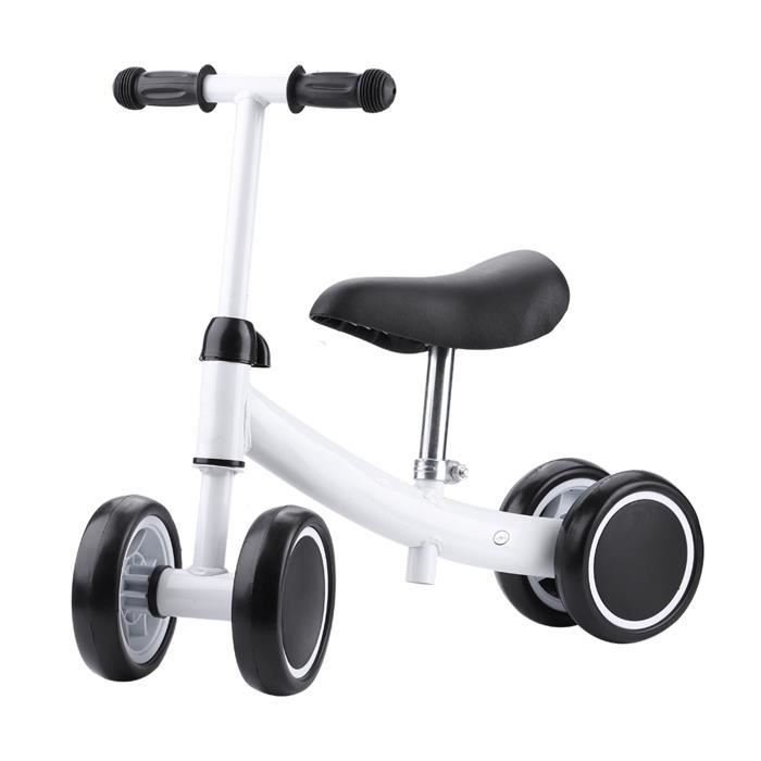 Matériel de sport pour enfants - vélo d'équilibre - Shipenophy - blanc - Fer - 54x45x24cm - Convient aux enfants de 1 à 2 ans -2267g